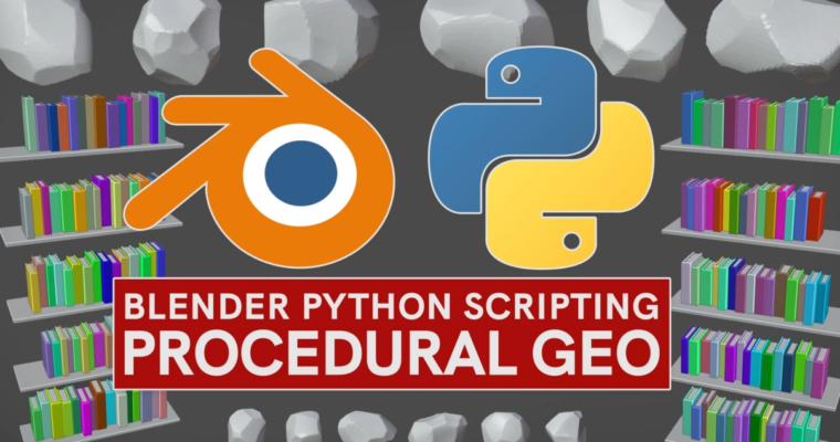 Procedural modeling in Blender with Python