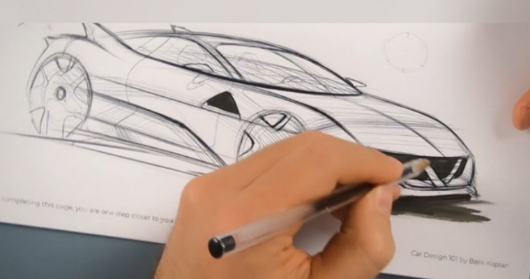 Car Design 101 – All in One Course for Sketching
