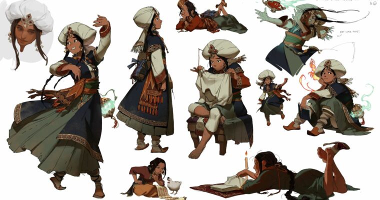 Create an Entire Portfolio-Ready Character Design Project with Arucelli