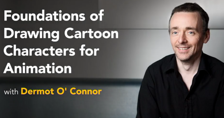 Animation Foundations – Drawing Cartoon Characters by Dermot O’Connor