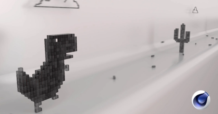 Cinema 4D – Create a looping T-Rex animation in C4D