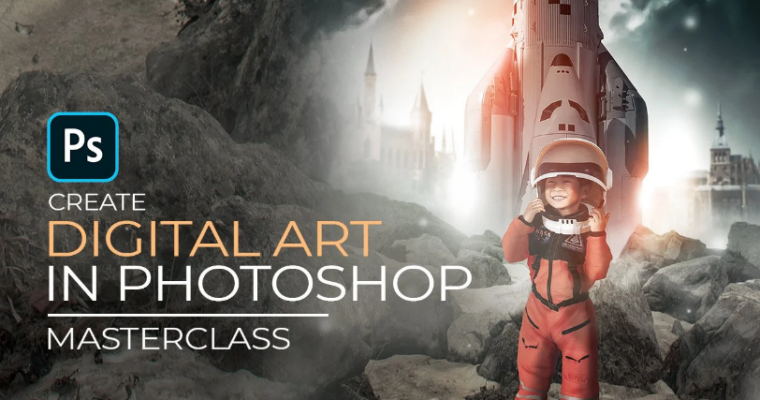 Compositing Digital Artwork in Photoshop