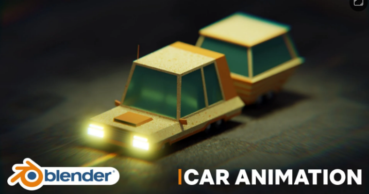 Create A Simple Car Animation In Blender 3D
