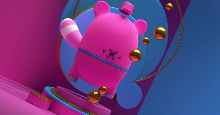 Create colourful scene in C4D with Arnold