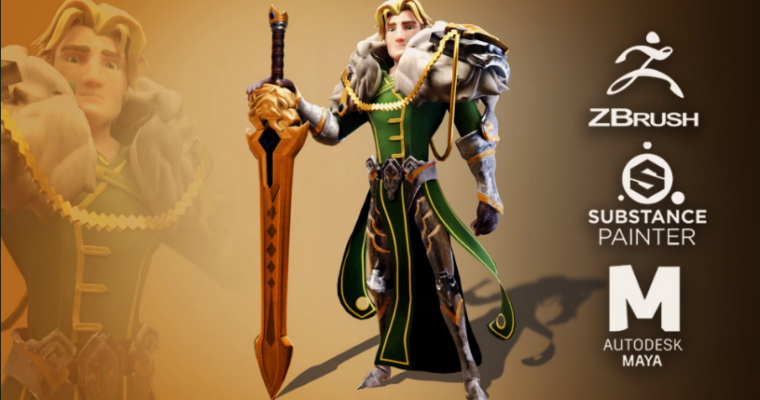 Substance Painter & Maya Course – Low Poly Character Making Substance Painter & Maya Course – Low Poly Character Making