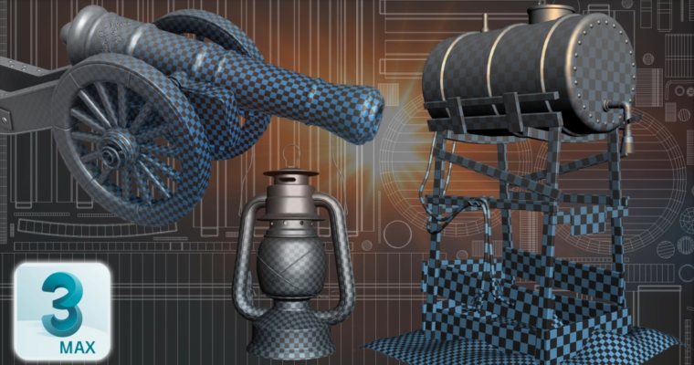 3ds Max UVW Unwrapping Mastered – From Beginner to Pro