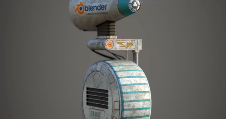Create Star War Robot With Blender And Substance Painter