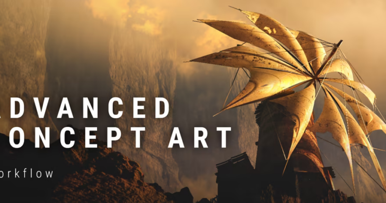 Advanced Concept art workflow by Jakub Kowalczyk
