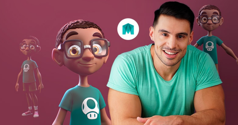 Modelado de personajes 3d en Maya (Spanish)