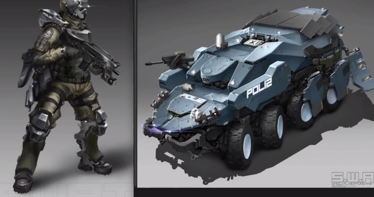 Mechanical Character Design by Joe Peterson