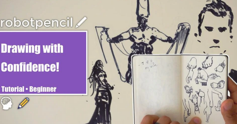 Drawing With Confidence by Anthony Jones