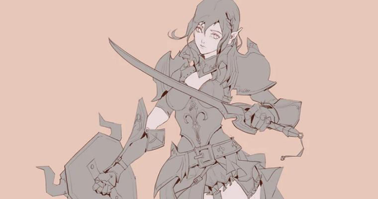 Fantasy Character Drawing With Yu Cheng Hong