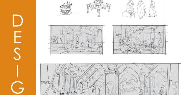 Foundation Patreon – Term 5 – Sketching for Environment – Layout & Line Drawing
