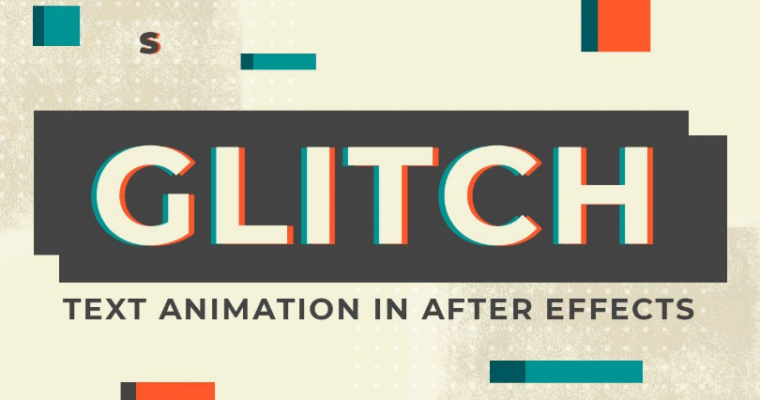 Glitch Text Animation In Adobe After Effects