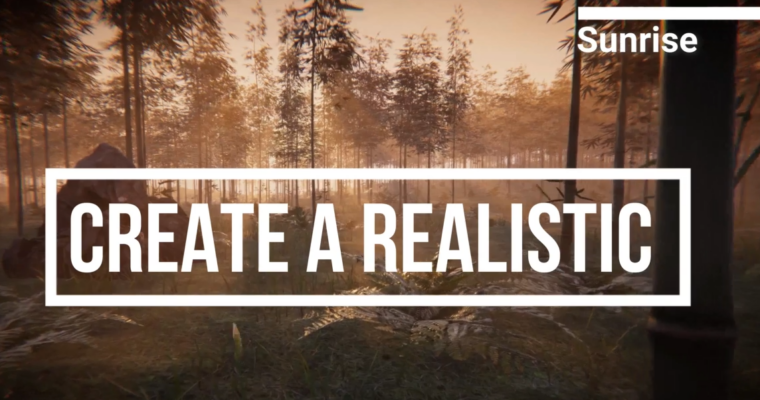 Create A Realistic Environment for your Game using Unity