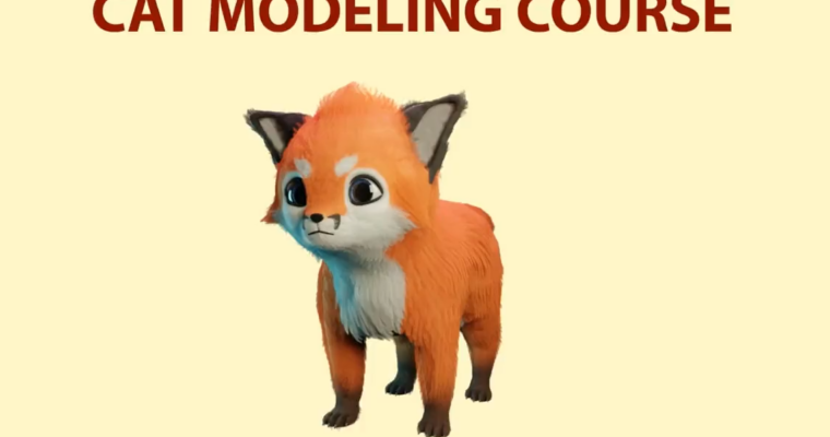 Learn Cat Modeling in Blender from Scratch