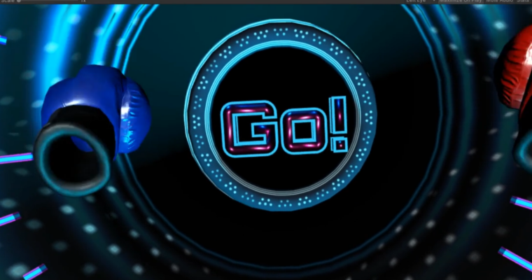 Unity Virtual Reality Dev Beat Boxer, a Rhythm Fitness Game