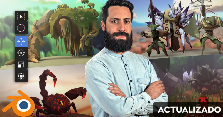 Low Poly Character Modeling for Video Games by Daniel Gutiérrez (Spanish)