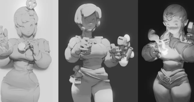 BW Render 1 – Workflow by Nurzhan Bekkaliyev