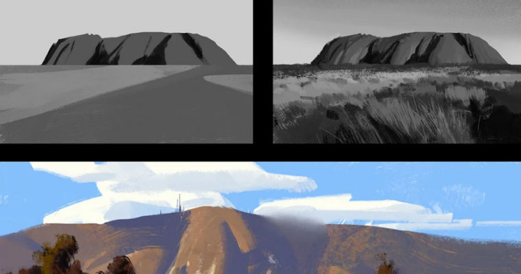 Painter Vol. 4 – Intro to Painting Landscapes by John J. Park