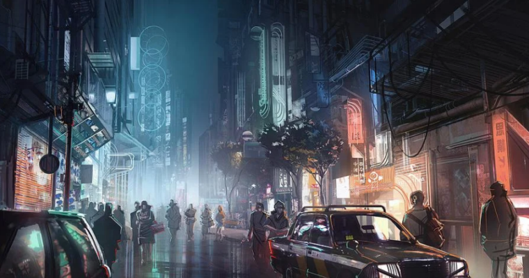 Photobashing Sci-Fi Environments – Art of Lincoln Hughes