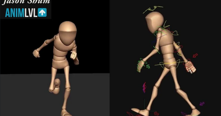 Walk and Run Animation Tutorial Videos by Jason Shum