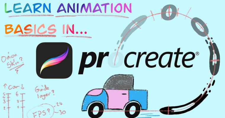 Learn Animation Basics in Procreate – Animate a Looping Car gif – Chris Haldenby