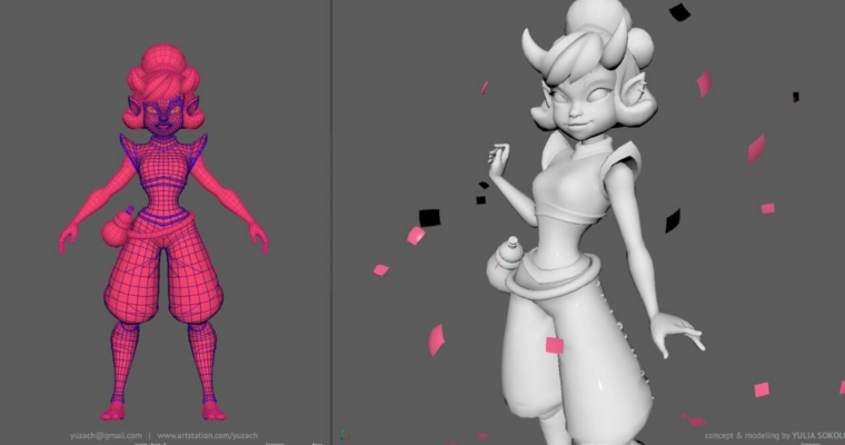 Stylized Characters In 3D (Quarantine Art Challenge)