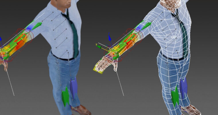 3ds Max Digital Humans for Architectural Visualizations