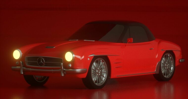 Blender 3D – Hyper Realistic Texturing, Lighting and Rendering a Car