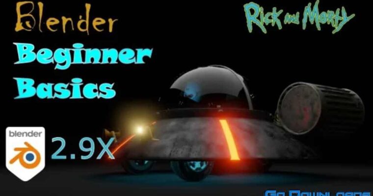 Blender Beginner Basics – Rick and Morty Spaceship