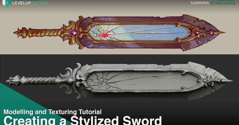 Creating a Stylized Sword by Sabrina Echouafni