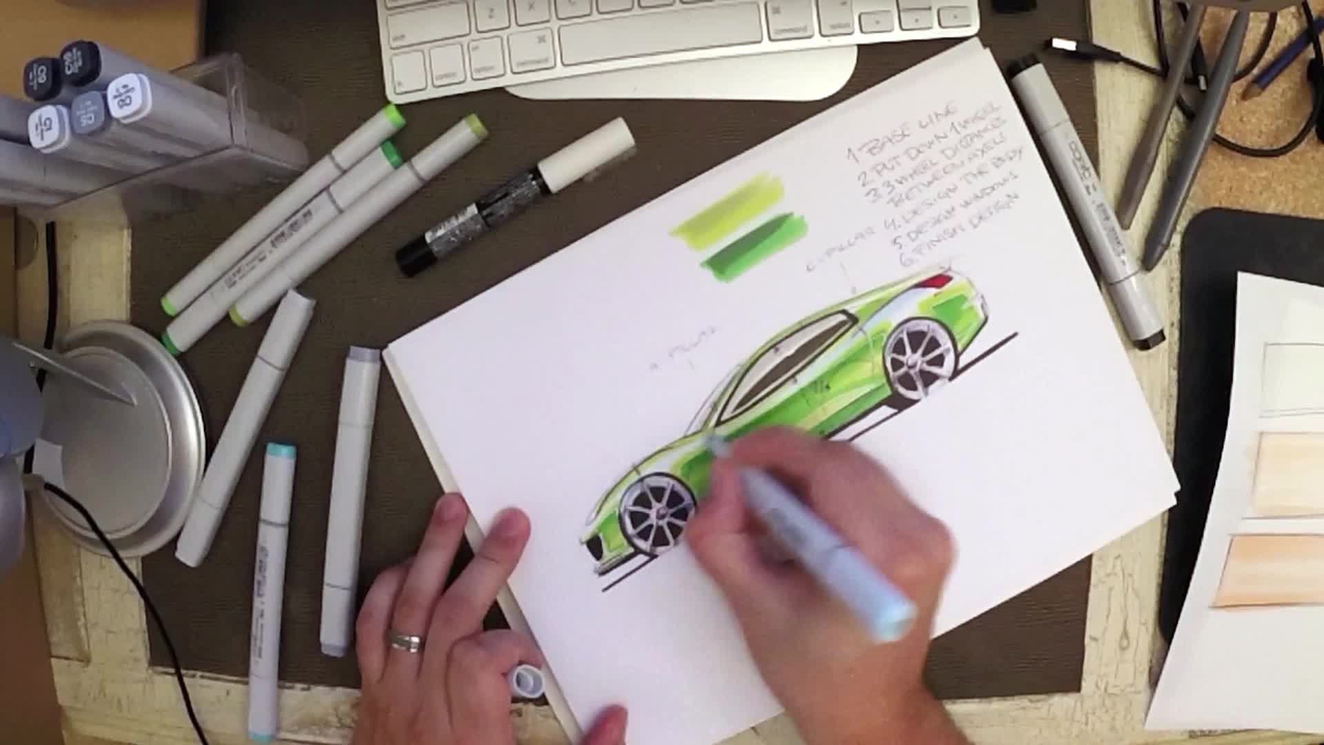 How to draw a car Two stepbystep tutorials  Adobe