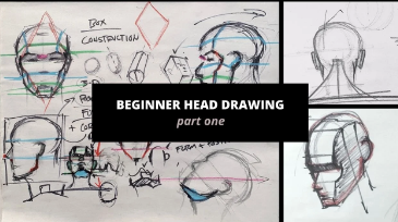 Here is an Artists Guide to Drawing the Human Head