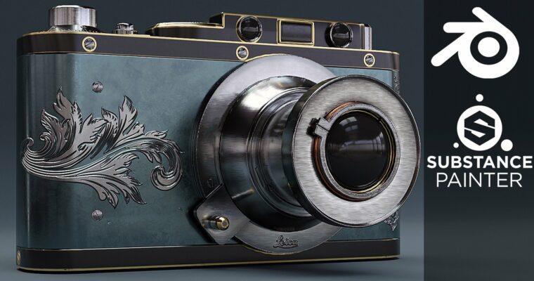 Create a Camera in Blender 3D and Substance Painter