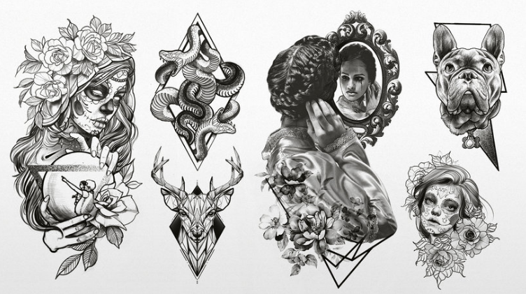 Digital Design and Illustration of Tattoos with Procreate (Spanish, Eng ...