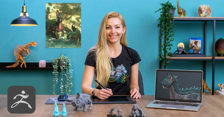 3D Creature Design with ZBrush and Photoshop