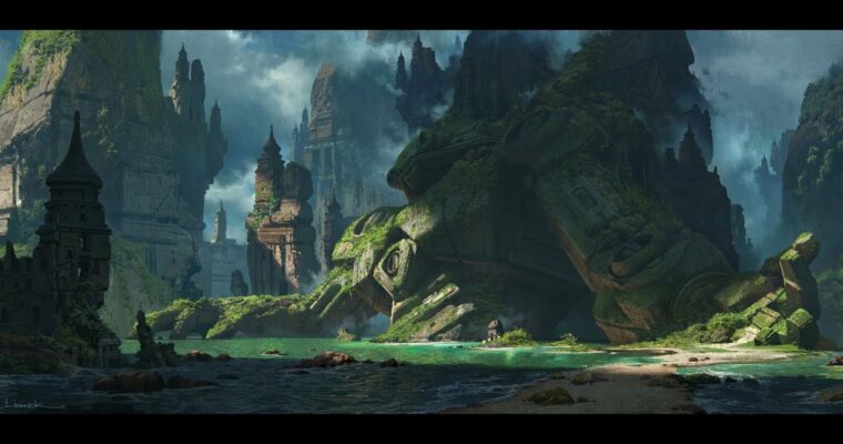 Environment Concept Design with Aaron Limonick (Russian Audio, Eng Sub)