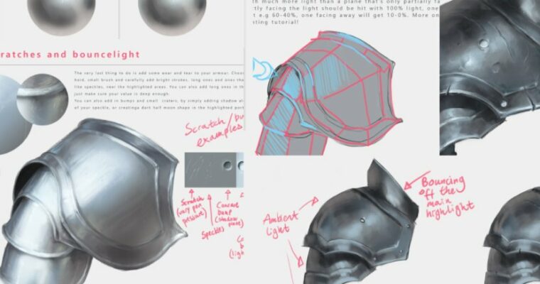 How To Render Armour by astrilohne