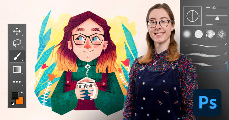 Introduction to Photoshop for Illustrators by Gemma Gould