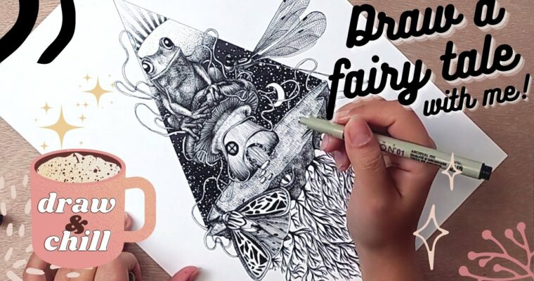 Intuitive Drawing – Illustrate Your Own Ink Fairy Tale by Gio Vescovi