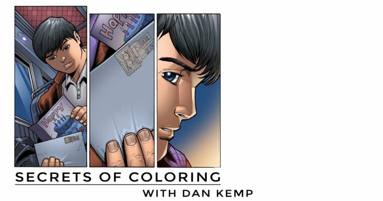 Secrets of Coloring – Learn from the Colorist of Spiderman and Spawn by David Kemp