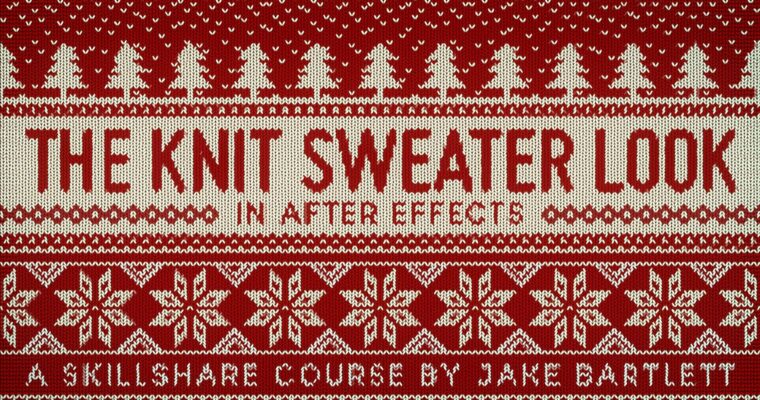 The Knit Sweater Look In Adobe After Effects by Jake Bartlett