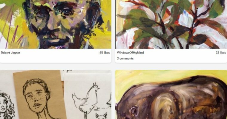 Draw loose to paint loose creative drawing techniques