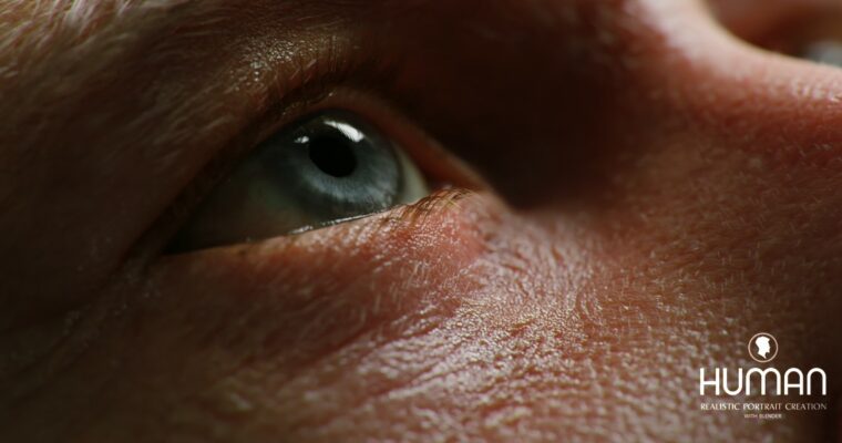 Human – Realistic Portrait Creation With Blender by CG Cookie