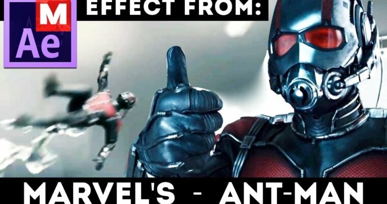 Ant-Man Shrinking Effect using Adobe After Effects by M Jake