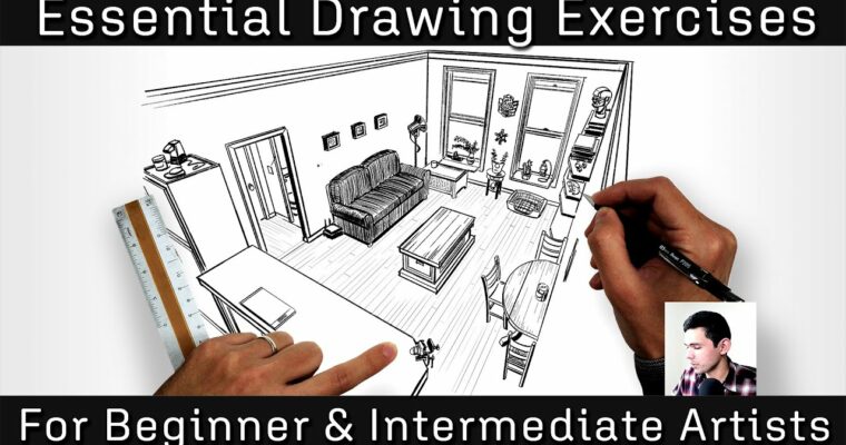 Essential Exercises for Beginner and Intermediate Artists by Steven Zapata