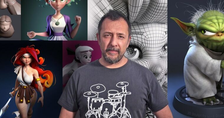 3D Character Modeling (Spanish, Multisub)