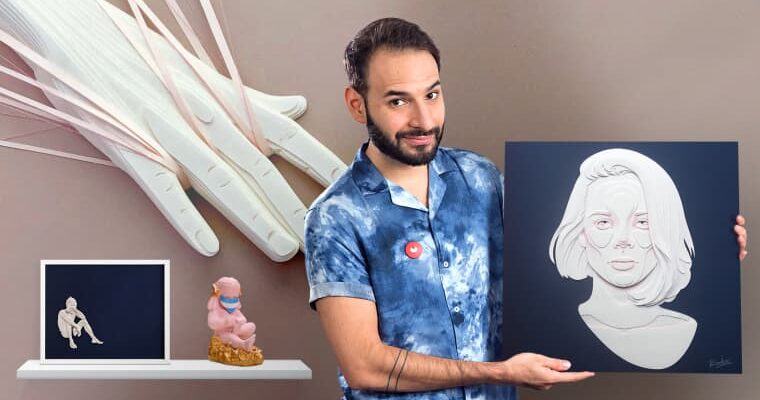 3D Portraits with Paper Layers (Spanish, Multisub)