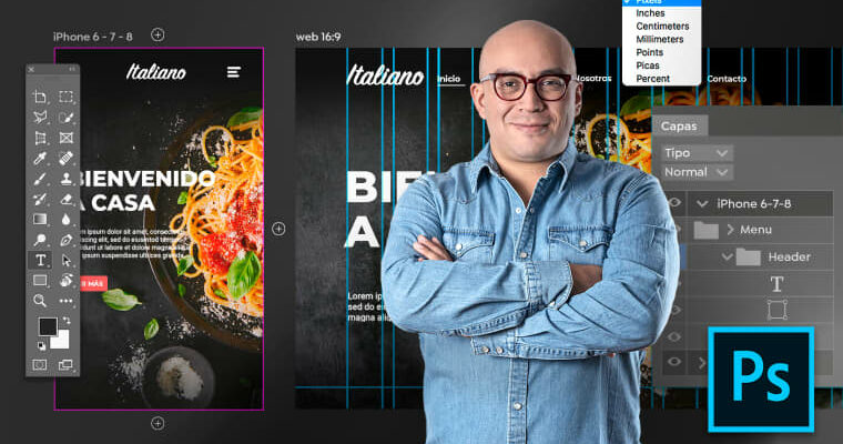 Adobe Photoshop for Web Design (Spanish, Multisub)